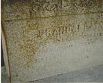 Photograph of Close up of grave of Prudence Crandall Philleo