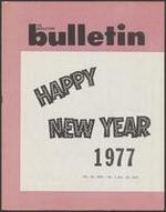 Middletown Bulletin, 1976 New Year's Eve