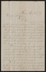 Correspondence Collection: P.T. Barnum Letters (owned by The Barnum Museum)