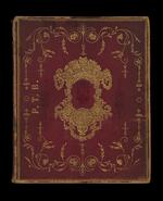 Illustrated blank journal owned by P. T. Barnum (front cover)