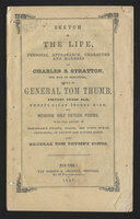 Book: "Sketch of the Life, Personal Appearance, Character and Manners of Charles S. Stratton"