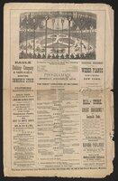 Advertisement: P.T. Barnum's Hippodrome at Back Bay in Boston