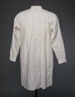 Textile: Dress shirt belonging to P. T. Barnum (back view)