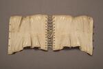 Textile: Corset belonging to M. Lavinia Warren (flat view, corset exterior)