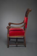 Furniture: Dining Room Chairs from P. T. Barnum's home Marina, side view
