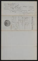 Document: Bill of Sale of Licensed Vessel from Henry H. Pyle to P.T. Barnum, 1889 (page 4)