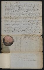 Document: Deed, David W. and Caroline C. Thompson to Charity Barnum, 1860 (page 2)