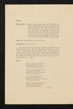 Program: Memorial Program from P.T. Barnum's Funeral (page 2)