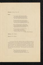Program: Memorial Program from P.T. Barnum's Funeral (page 3)