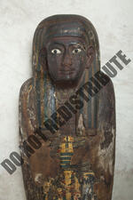Egyptian Mummy and Coffin - Barnum Museum