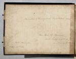 Photograph Album: Cartes de visite album of Connecticut State Legislators of 1865, including P.T. Barnum, cover verso