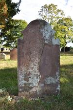 Gravestone of Mercy Bidwell