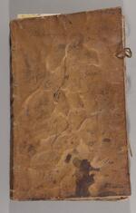 Account Book of Samuel Gridley (cover) a