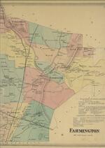 Baker & Tilden Map of Farmington, 1869