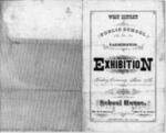 1882 Exhibition Program