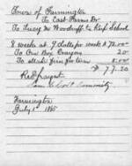 Payment to Lucy M. Woodruff