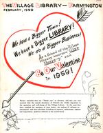 1959 Be Our Valentine Flyer
