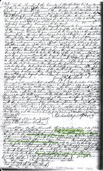 Record of the Purchase of Cuff and Phoebe [Freeman] to Joseph Coe