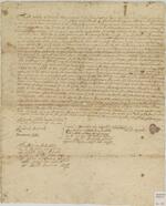 Deed from Caleb Abell to James Burnam, 1712
