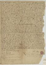 Deed of Land from John Hide to Joseph Backus, 1697