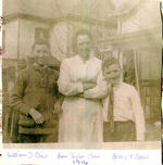 Anne Taylor Clew with sons William Joseph and Harry Taylor