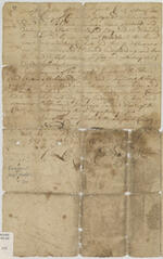 A multi-paged handwritten deed in which Owenoco, a Mohegan, turns over some land to Joseph Stanton.