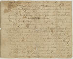 Handritten deed transfering land in New London from Owenoco, a Modegan, to Joseph Stanton.