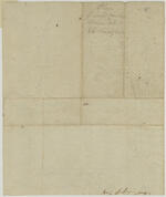 Listing of the two principles concerned with 18 acres of land in Franklin, Conn. on Verso of Land Plan, 1811