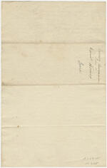 Names of James Burnham and Christopher Holmes docketed on the back of the handwritten document.