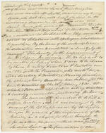 Handwritten statement concerning the Mohegan Tribe, primarily in relation to land tenure, written by former overseer Joseph Williams.