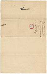 Back of the appointment of Jseoph Williams, with his name, position, and date of appointment wrtten in pen.