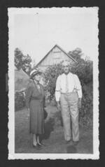 Martha Bogue Caples and Joseph A. Caples at home on Gungy Road