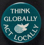 Think Globally, Act Locally button