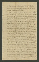 Hannah Arnold vs John Prout Sloan, January 1786
