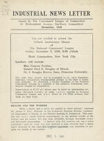 Industrial news letter, 1949-12