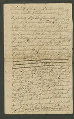 Williams Law vs John Fields, 1795, page1