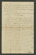 Joseph Nicols vs New Haven Selectmen, 1797, page 1