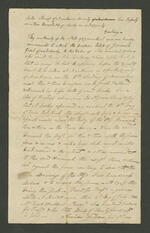 Jacob and Hannah Hubbard vs Jeremiah Gillet, 1803, page 1