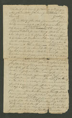 Ithamar Todd vs Polly Blakeslee, 1803, page 1