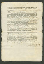 Governor and Company vs Thomas Bills, 1778