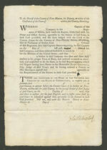 Governor and Company vs William Ives, 1778, page 1