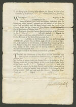 Governor and Company vs John Morgan, 1778, page 1