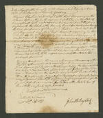 Governor and Company vs Jesse Crane, 1777, page 1