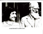 Helen Keller with George Bernard Shaw