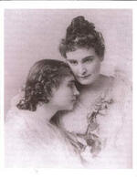 Helen Keller and Annie Sullivan (teenage)