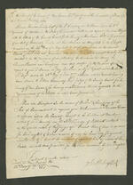Governor and Company vs Thomas Kasson, 1777, page 1