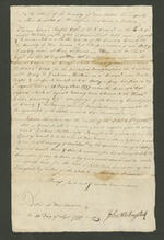 Governor and Company vs Zacheus Maltbie, 1777, page 1