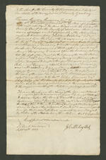 Governor and Company vs Jesse Parker, 1777