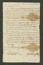 Governor and Company vs Joseph Parker, 1777
