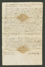 Governor and Company vs Josiah Talmage, 1777, page 3